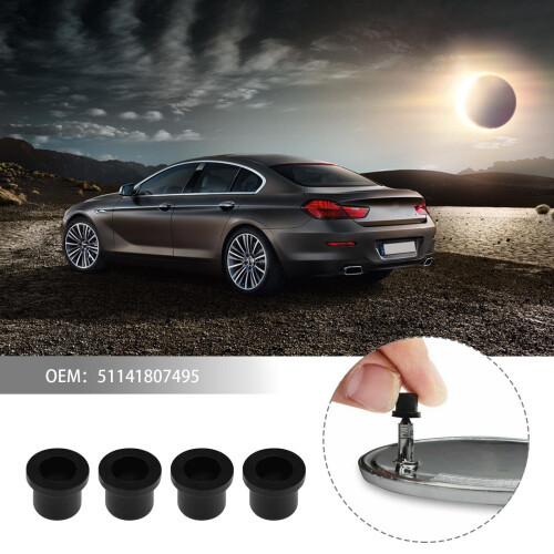 8pcs Bonnet Boot Grommets Badge Stopper Compatible with BMW E60 E61 E46 2
