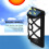 4 x Solar Powered Wall Light 66 LED Garden Lamp 5