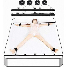 N / A Adjustable Bed ?izing Strap Hand and Ankle Cuff ?izing Love Toy to Tie up Your Lover
