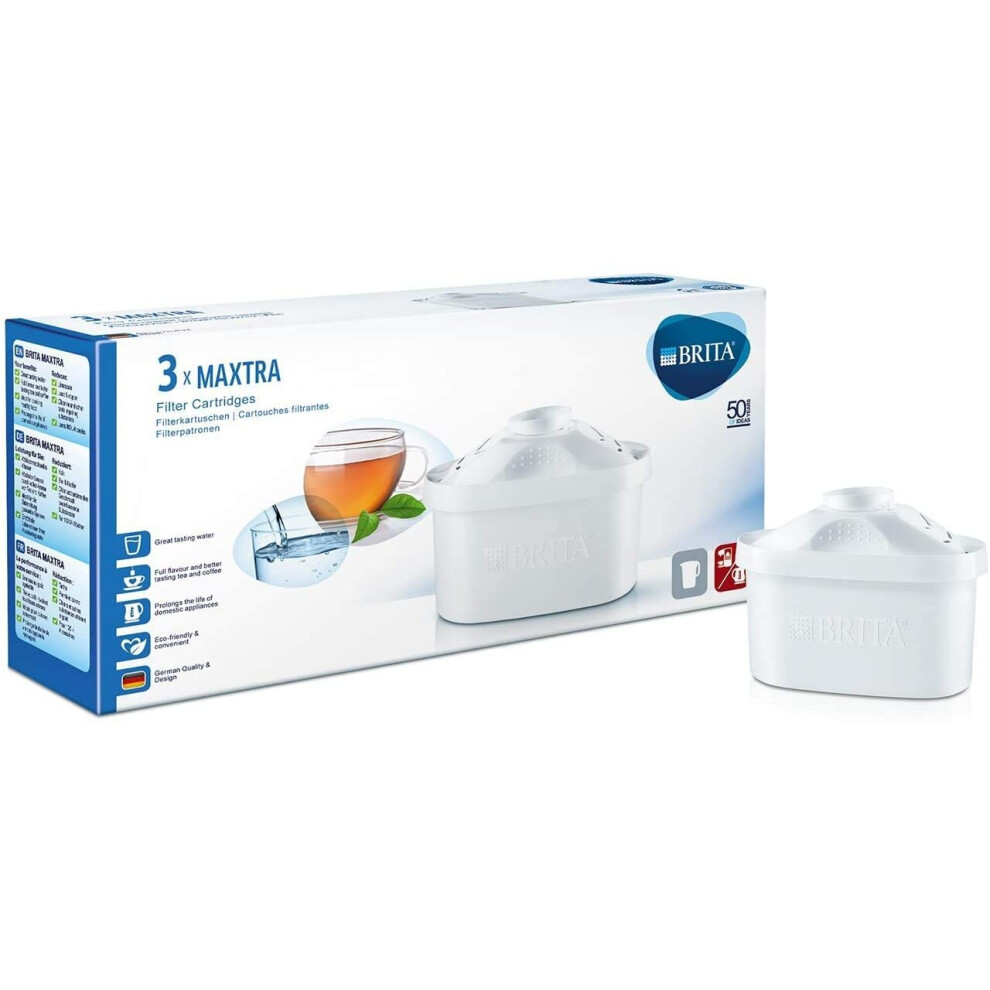 BRITA MAXTRA Water Filter Cartridges -White- Pack of 3