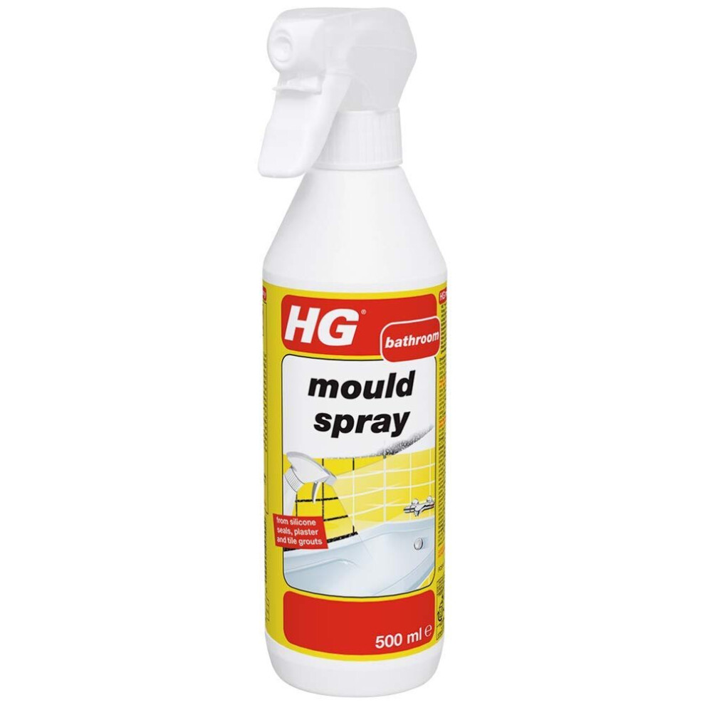 HG 186050106 Mould Spray 500ml - thÃ effective mould spray and mildew cleaner