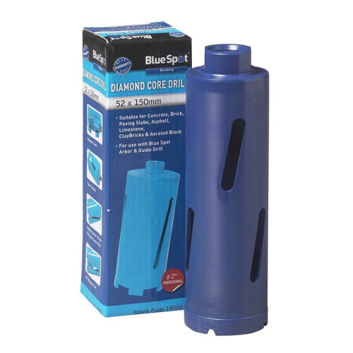 BlueSpot BlueSpot 19500 52 X 150mm Diamond Core Drill