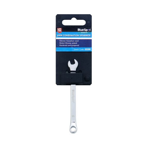 BlueSpot BlueSpot 05120 24mm Chrome Vanadium Ratchet Spanner Fixed Head