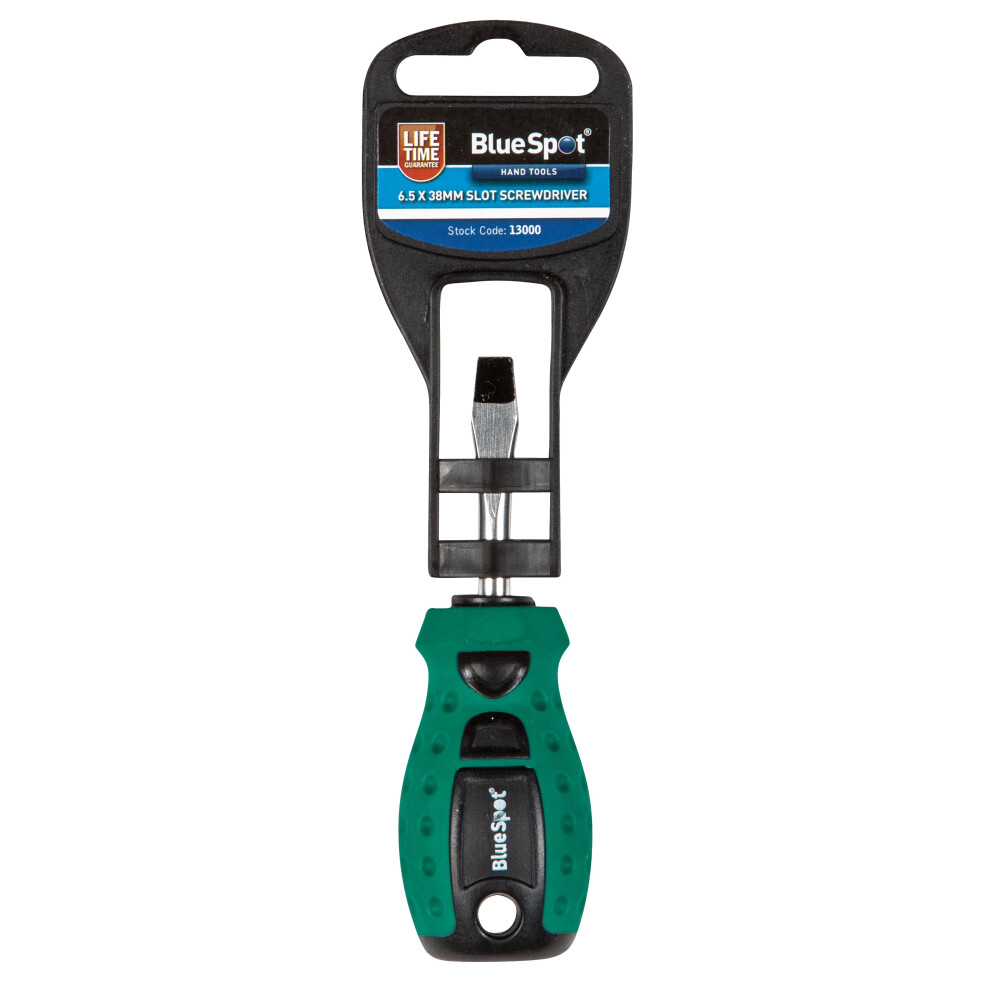 BlueSpot 13000 6.5 x 38mm Slotted Screwdriver