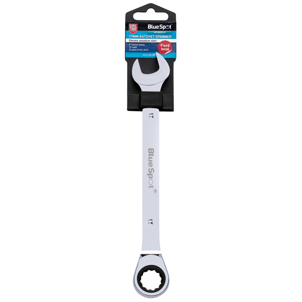 Bluespot 05110 15Mm Ratchet Spanner Fixed Head