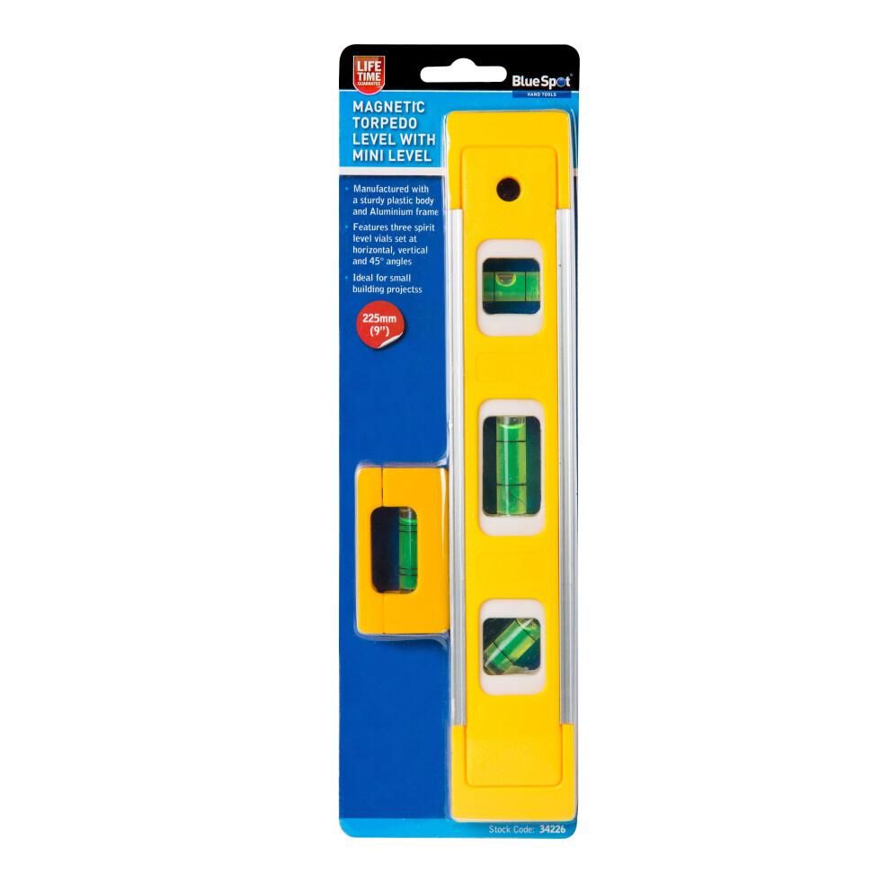 BlueSpot 34206 Magnetic Scaffold Level