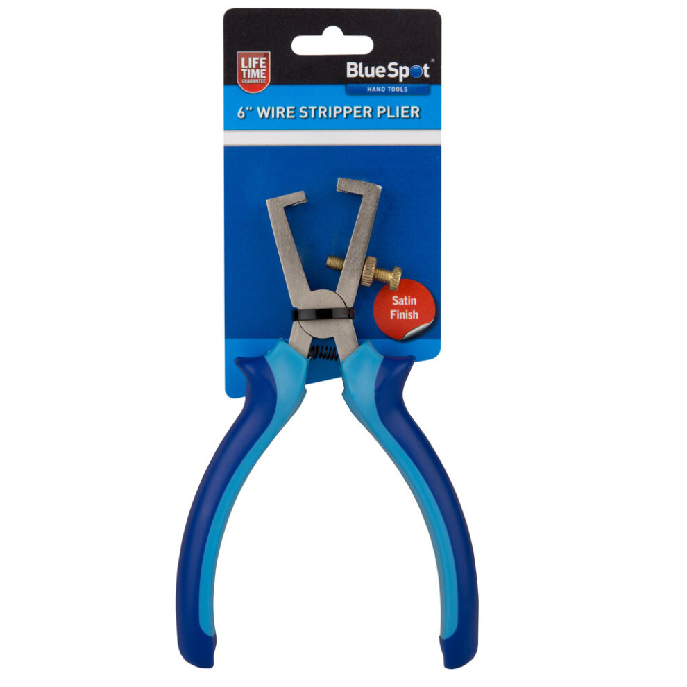 BlueSpot 08187 3 Piece 400mm (16") Long Nose Pliers In Wallet