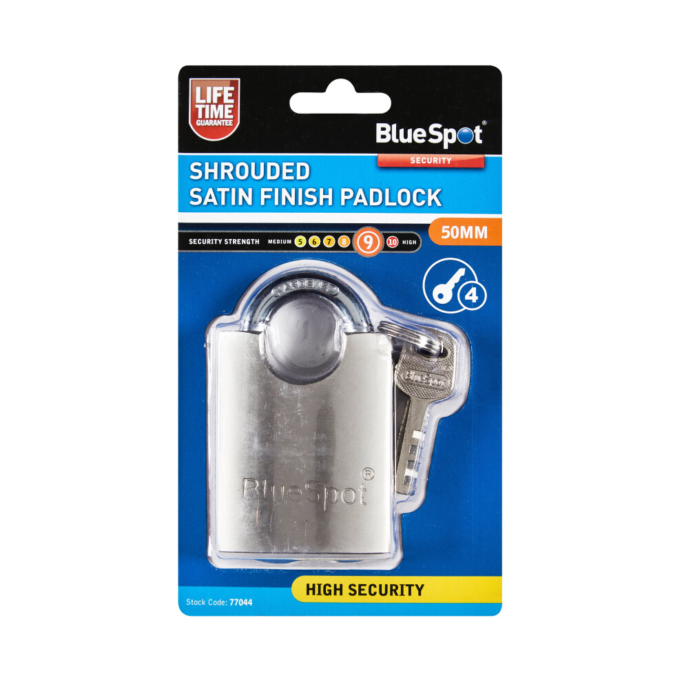 BlueSpot 77040 65mm High Security Padlock