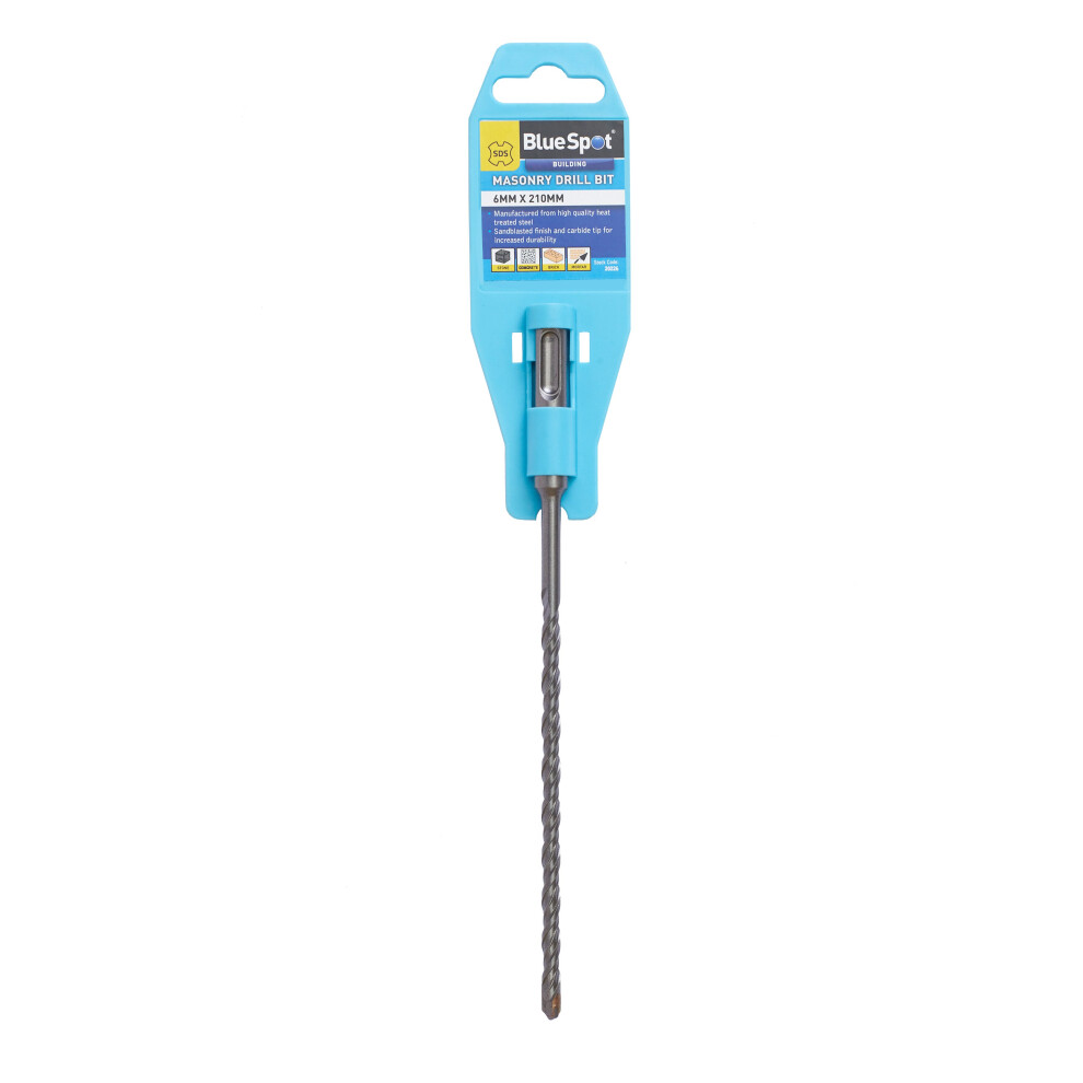 BlueSpot 20226 SDS Masonry Drill Bit (6mm x 210mm)