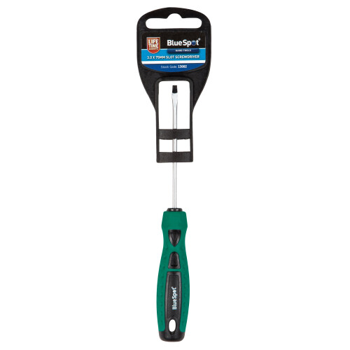 BlueSpot BlueSpot 13002 3.0 x 75mm Slotted Screwdriver