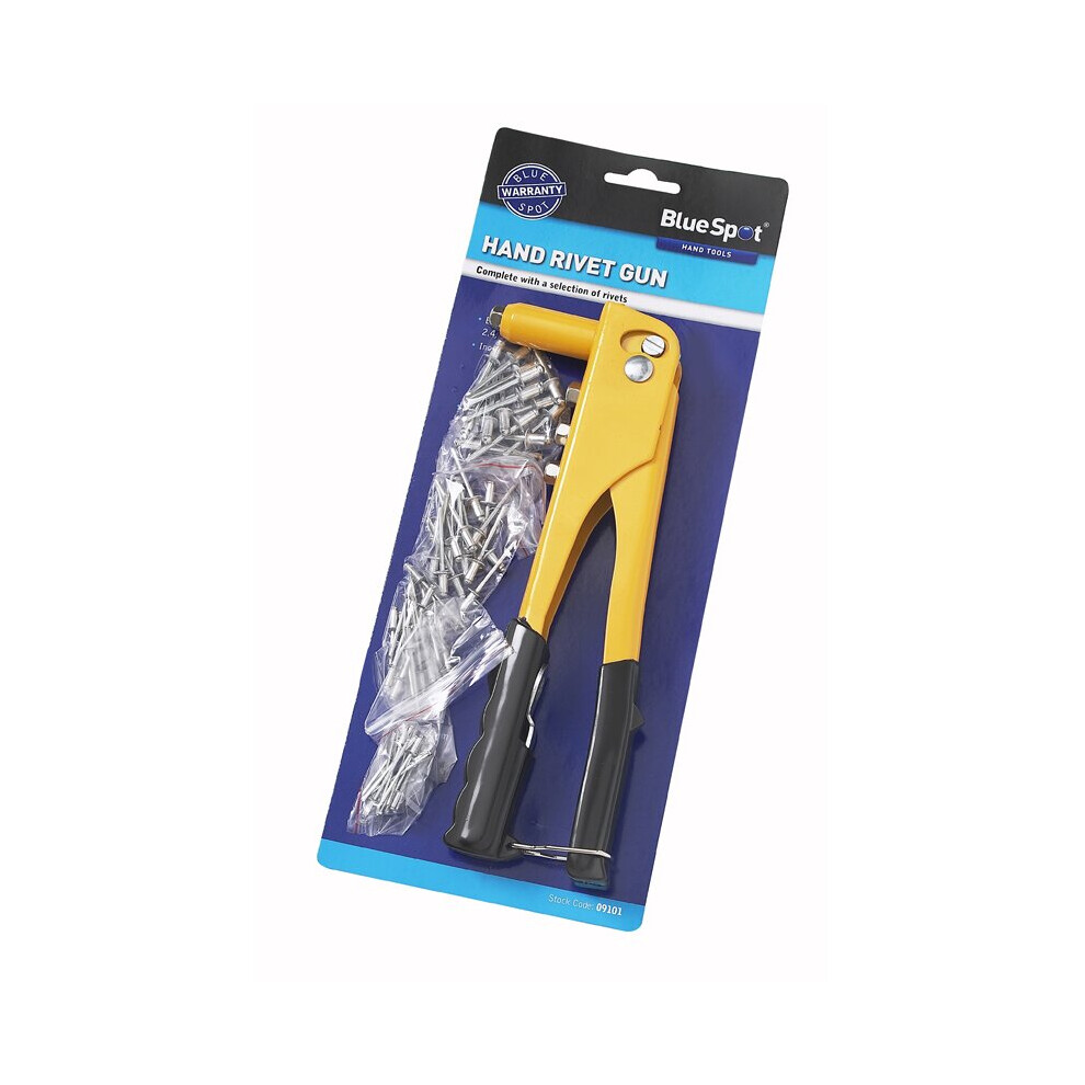 BlueSpot 08802 3 Piece Punch And Eyelet Plier Set