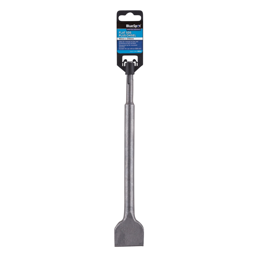 BlueSpot 20014 40mm x 250mm Flat SDS Chisel