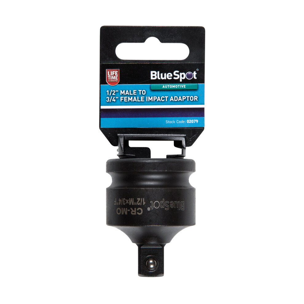 BlueSpot 02079 3/4" Female to 1/2" Male Impact Adaptor