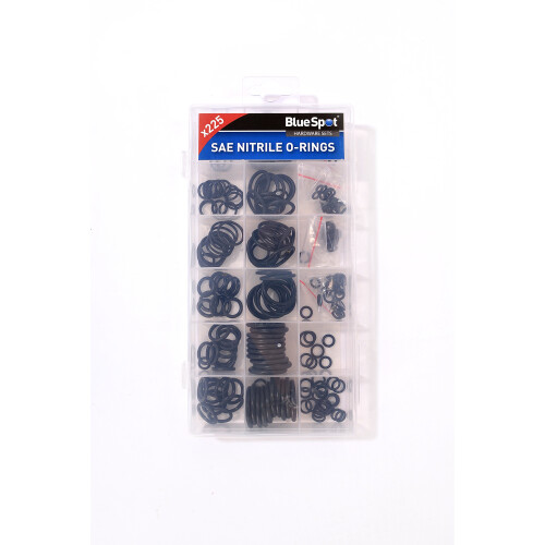 BlueSpot BlueSpot 40518 225 Piece Assorted Metric Nitrile O-Ring Set