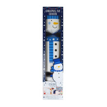 Jumbo Christmas Eve Cracker 17.5' Snowman Design Xmas Family Games