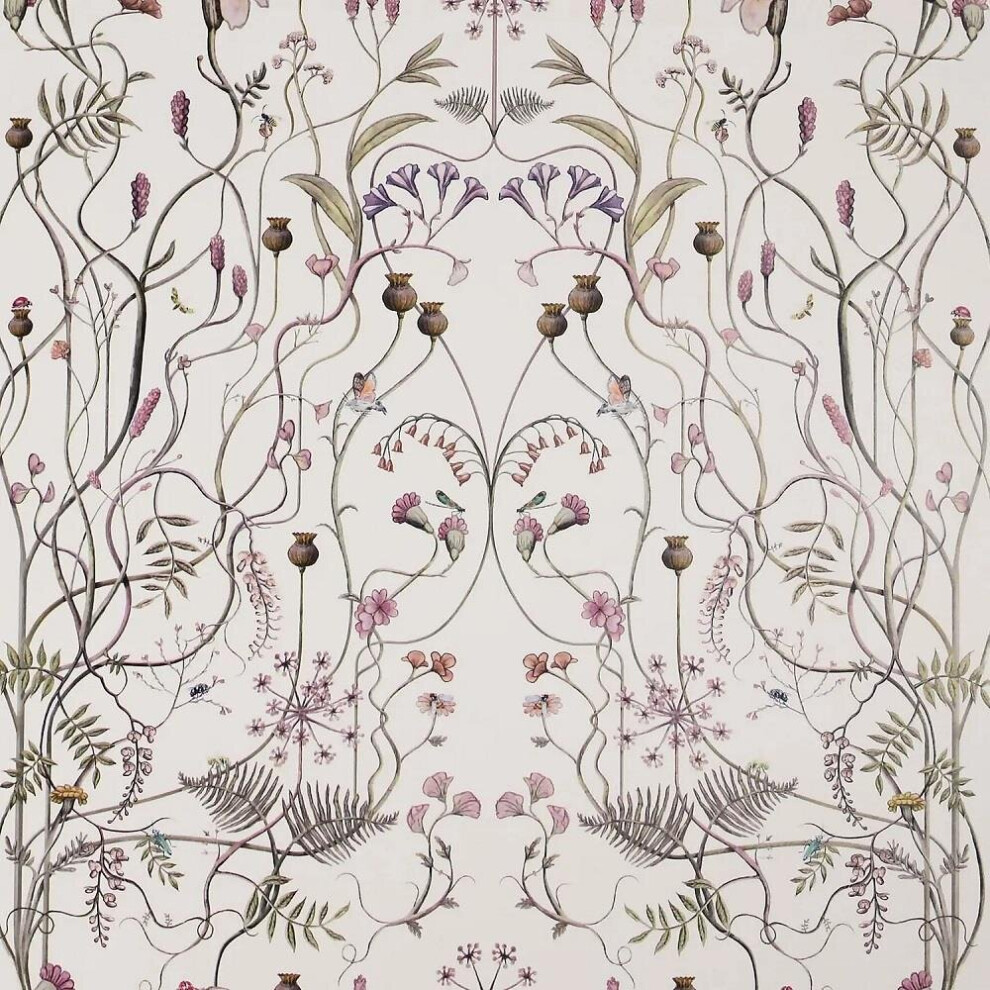 The Chateau By Angel Strawbridge Wild Flower Garden Whisper Wallpaper