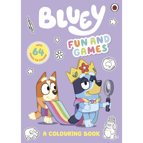 Bluey: Fun and Games Colouring Book