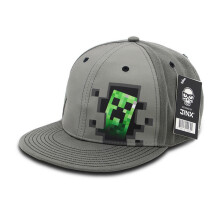 (B) Minecraft Baseball Cap Adjustable Snapback Hats