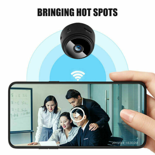 Mini Wireless Wifi Hidden Spy Camera Home Security HD 1080P DVR Night Vision 2