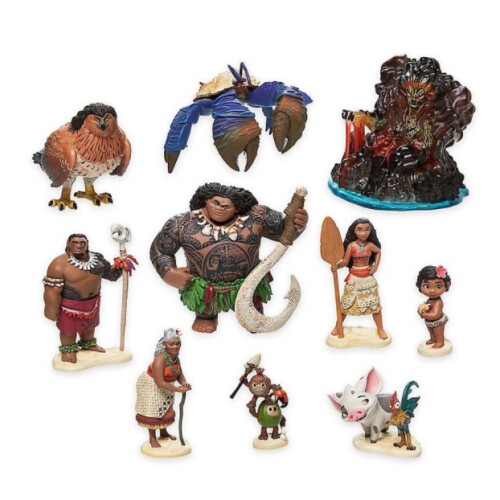 10-pack Moana actionfigurer – dockor – present till barn 2