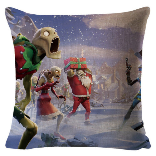 Pattern 30 FORTNITE Christmas Pillow Case Cover Santa Pattern on OnBuy