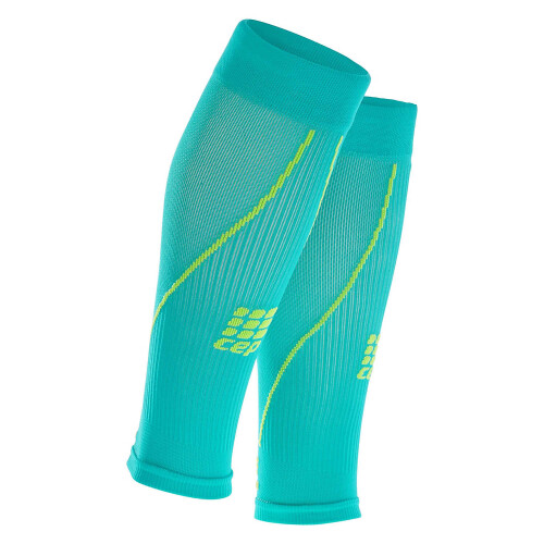 (V) CEP Pro+ Calf Sleeves 2.0, Lagoon/Lime 1