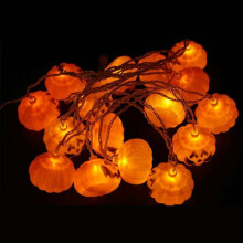 (20LED / 5M) Halloween LED Pumpkin Fairy String Lights Party Hanging Lamps