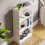 Home Discount (White) Cambridge 3 Tier Bookcase Wide Shelf Book Storage 5