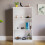 Home Discount (White) Cambridge 3 Tier Bookcase Wide Shelf Book Storage 6