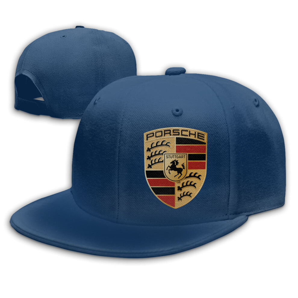 (Navy) Porsche logo Adjustable Baseball Cap Hat-image-OPC-P8BPRJC-NEW