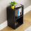 Home Discount (Black) Oxford 2 Tier Cube Bookcase Modern Storage Unit 2