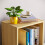 Home Discount (Oak) Oxford 2 Tier Cube Bookcase Modern Storage Unit 5