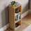 Home Discount (Oak) Oxford 3 Tier Cube Bookcase Library Shelving Unit 4