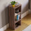 Home Discount (Walnut) Oxford 3 Tier Cube Bookcase Library Shelving Unit 4