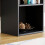 Home Discount (Black) Oxford 3 Tier Cube Bookcase Library Shelving Unit 2