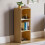Home Discount (Oak) Oxford 3 Tier Cube Bookcase Library Shelving Unit 1