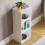 Home Discount (White) Oxford 3 Tier Cube Bookcase Library Shelving Unit 2
