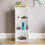 Home Discount (White) Oxford 3 Tier Cube Bookcase Library Shelving Unit 3