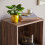 Home Discount (Walnut) Oxford 3 Tier Cube Bookcase Library Shelving Unit 5