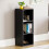 Home Discount (Black) Oxford 3 Tier Cube Bookcase Library Shelving Unit 1