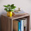 Home Discount (Walnut) Oxford 2 Tier Cube Bookcase Modern Storage Unit 3