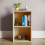 Home Discount (Oak) Oxford 2 Tier Cube Bookcase Modern Storage Unit 4