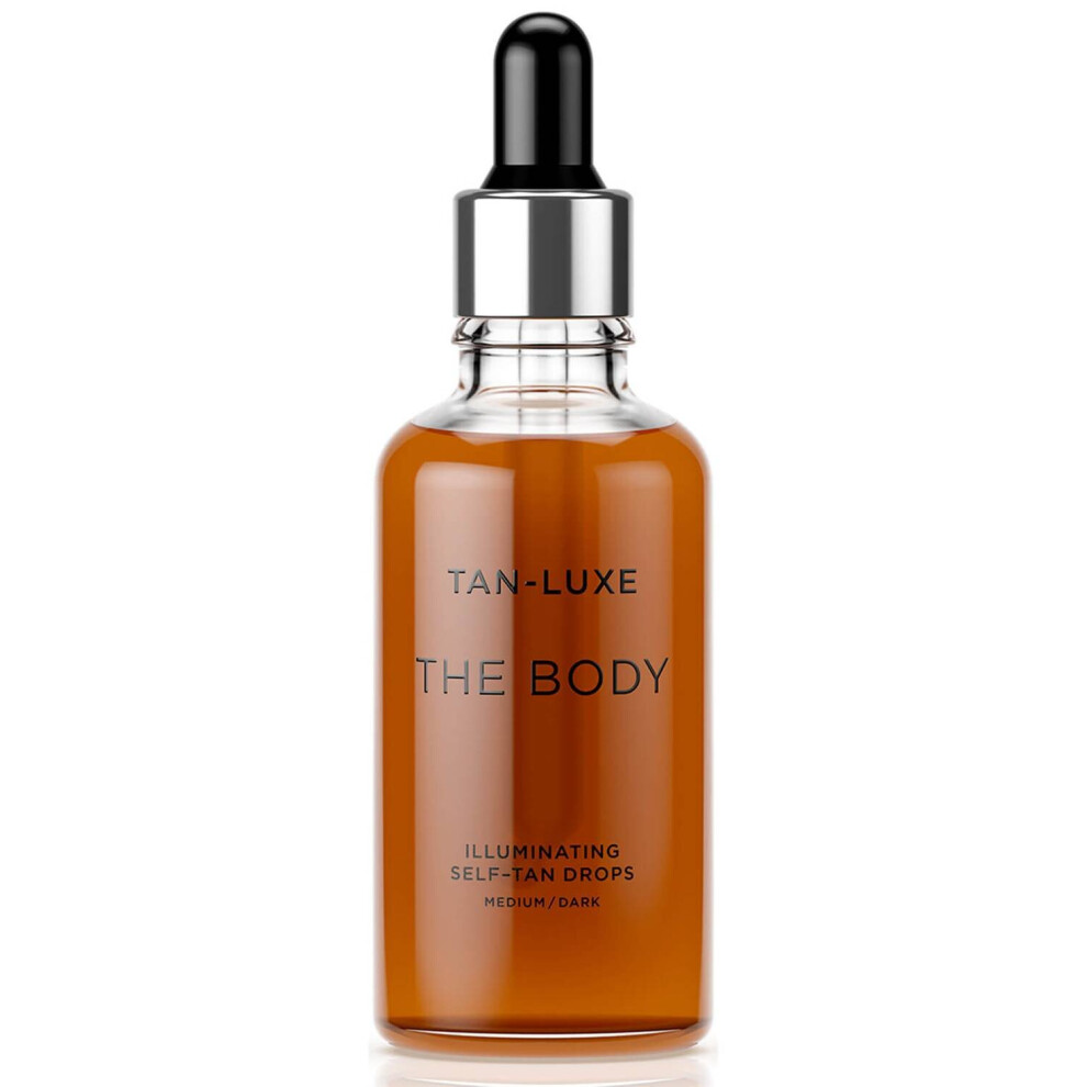 TAN LUXE THE BODY ILLUMINATING SELF TAN DROPS MEDIUM/ DARK 50ML