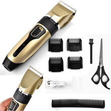 CordlessDog Grooming Kit Clippers, Low Noise, Rechargeable Suitable for Dogs, Cats, and Other Pets