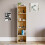 Home Discount (Oak) Oxford 5 Tier Cube Bookcase Tall Storage Display 3