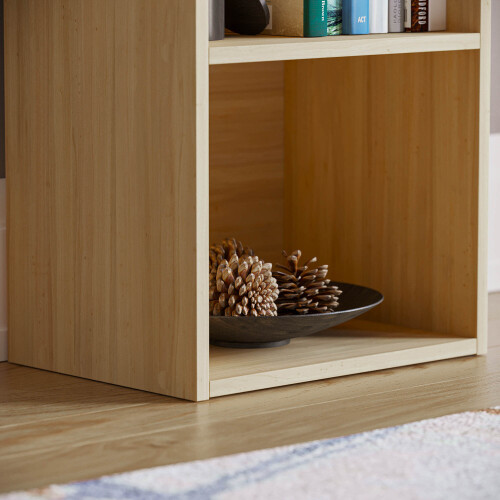 Home Discount (Oak) Oxford 4 Tier Cube Bookcase Display Shelving Unit 1
