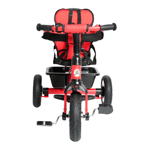 Kiddo Trike 4-in-1 Improved Smart Design with Added Features - Red 2
