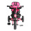 Kiddo Trike 4-in-1 Improved Smart Design with Added Features - Pink 3