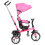 Kiddo Trike 4-in-1 Improved Smart Design with Added Features - Pink 6