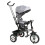 Kiddo Trike 4-in-1 Improved Smart Design with Added Features - Grey 2